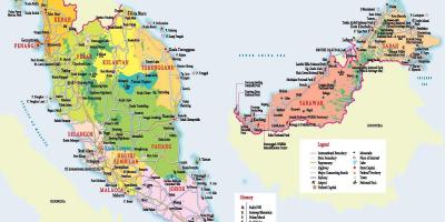 Bản đồ du lịch của malaysia