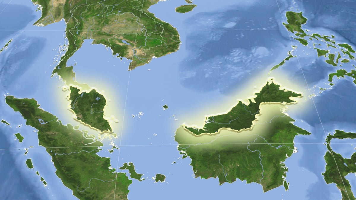 sống bản đồ vệ tinh của malaysia
