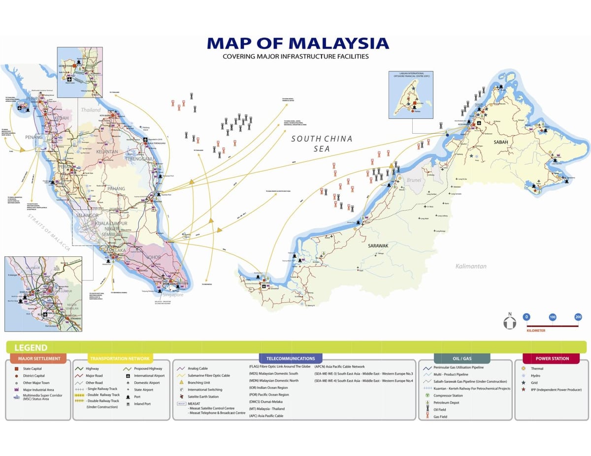 lập bản đồ tiện ích công ty malaysia