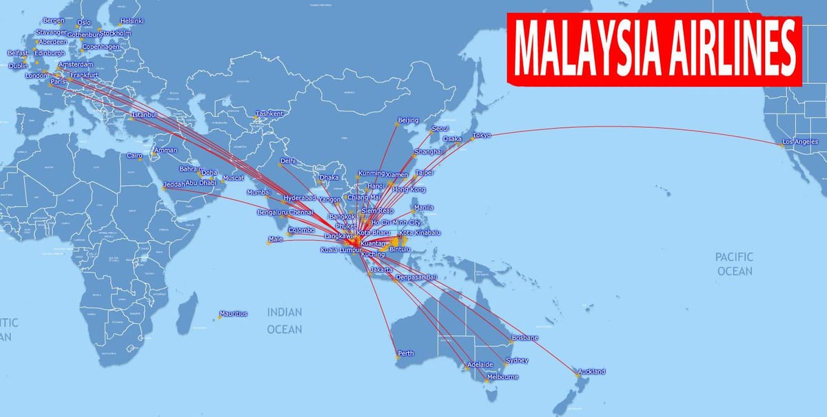bản đồ của đường malaysia
