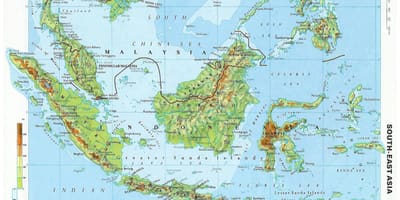 Malaysia bản đồ đường viền