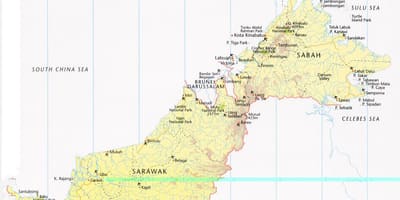 Bản đồ của chú malaysia