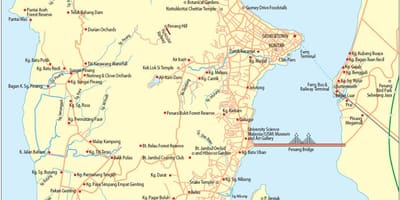 Bản đồ thành phố tô châu malaysia