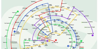 Đường tàu điện ngầm bản đồ malaysia