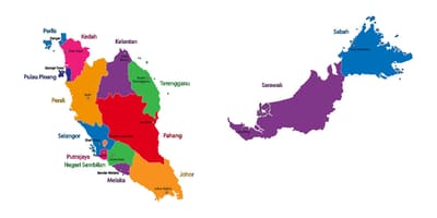 Bản đồ của malaysia hình ảnh bản đồ