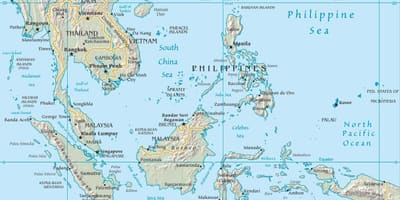 Bản đồ của malaysia và nước xung quanh