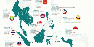 Bản đồ của malaysia tôn giáo