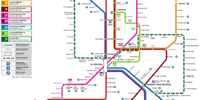 Seoul dòng bản đồ malaysia